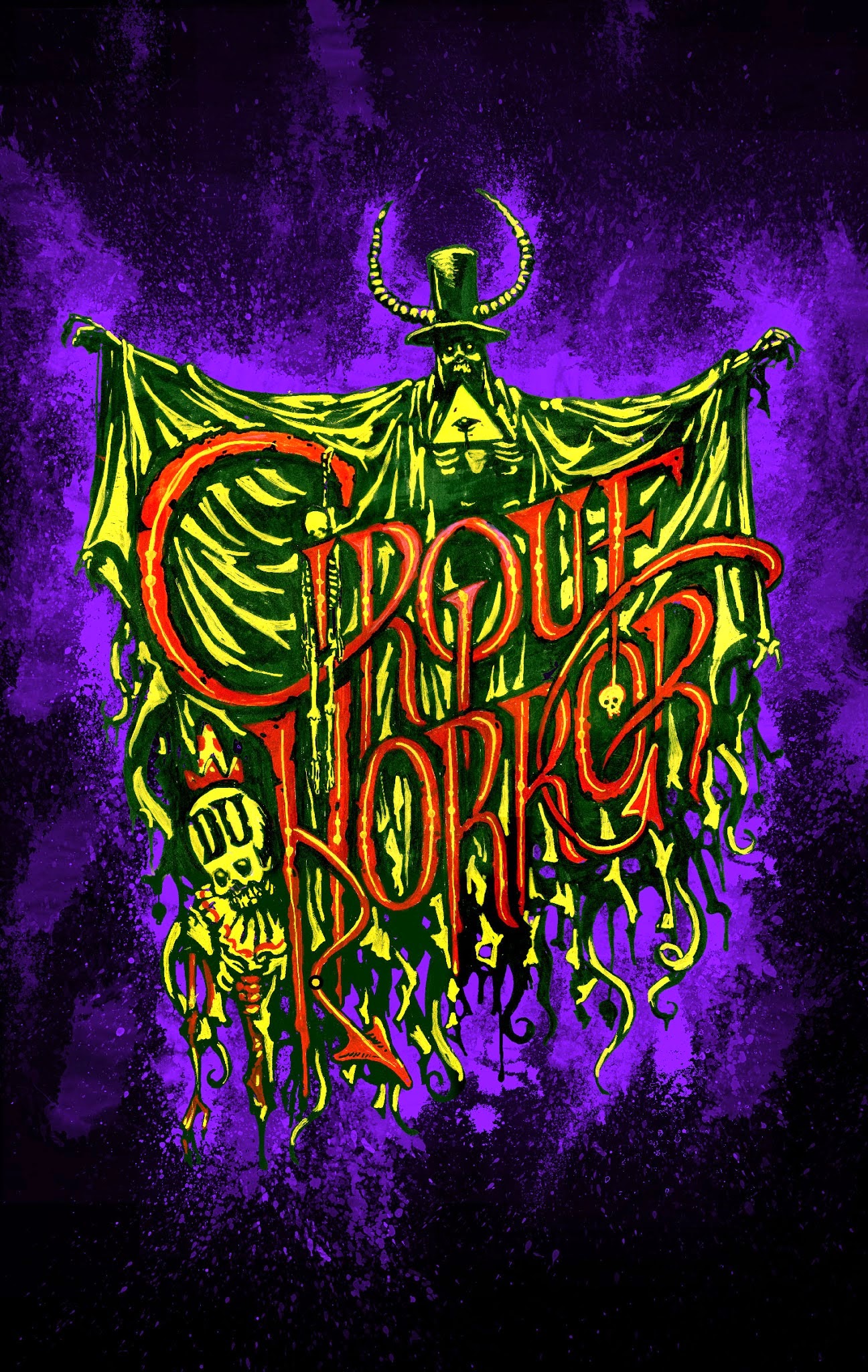 Cirque du horror poster art